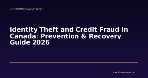 Identity Theft and Credit Fraud in Canada: Prevention & Recovery Guide 2026