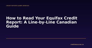 How to Read Your Equifax Credit Report: A Line-by-Line Canadian Guide
