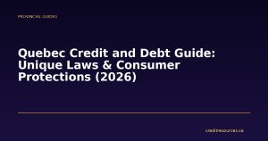 Quebec Credit and Debt Guide: Unique Laws & Consumer Protections (2026)