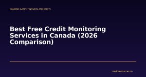 Best Free Credit Monitoring Services in Canada (2026 Comparison)