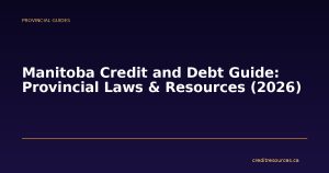 Manitoba Credit and Debt Guide: Provincial Laws & Resources (2026)