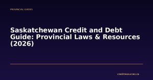 Saskatchewan Credit and Debt Guide: Provincial Laws & Resources (2026)