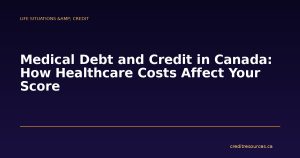 Medical Debt and Credit in Canada: How Healthcare Costs Affect Your Score