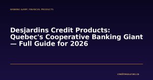 Desjardins Credit Products: Quebec's Cooperative Banking Giant — Full Guide for 2026