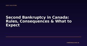 Second Bankruptcy in Canada: Rules, Consequences & What to Expect