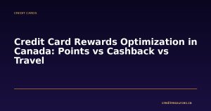 Credit Card Rewards Optimization in Canada: Points vs Cashback vs Travel