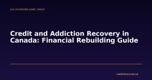 Credit and Addiction Recovery in Canada: Financial Rebuilding Guide