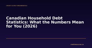 Canadian Household Debt Statistics: What the Numbers Mean for You (2026)