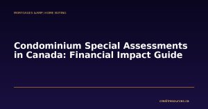 Condominium Special Assessments in Canada: Financial Impact Guide