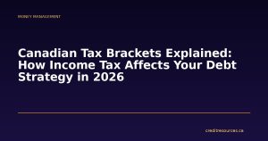 Canadian Tax Brackets Explained: How Income Tax Affects Your Debt Strategy in 2026