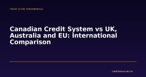 Canadian Credit System vs UK, Australia and EU: International Comparison